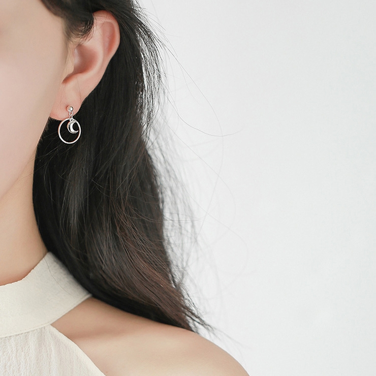 スタッドピアス 両耳用 レディース | PlusNao | 詳細画像4 