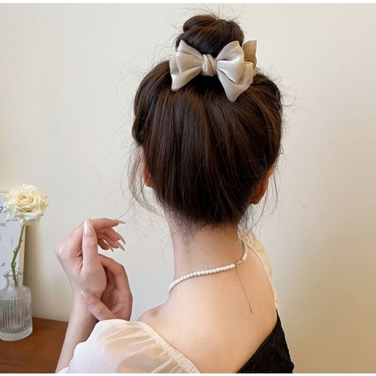バンスクリップ ヘアクリップ リボン | PlusNao | 詳細画像3 