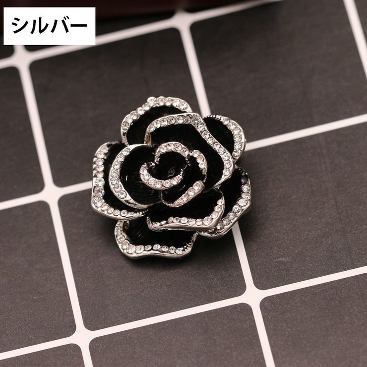 ブローチ ピンブローチ カメリア | PlusNao | 詳細画像6 