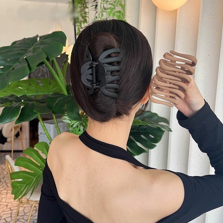 ヘアクリップ バンズクリップ 同色2個セット | PlusNao | 詳細画像2 