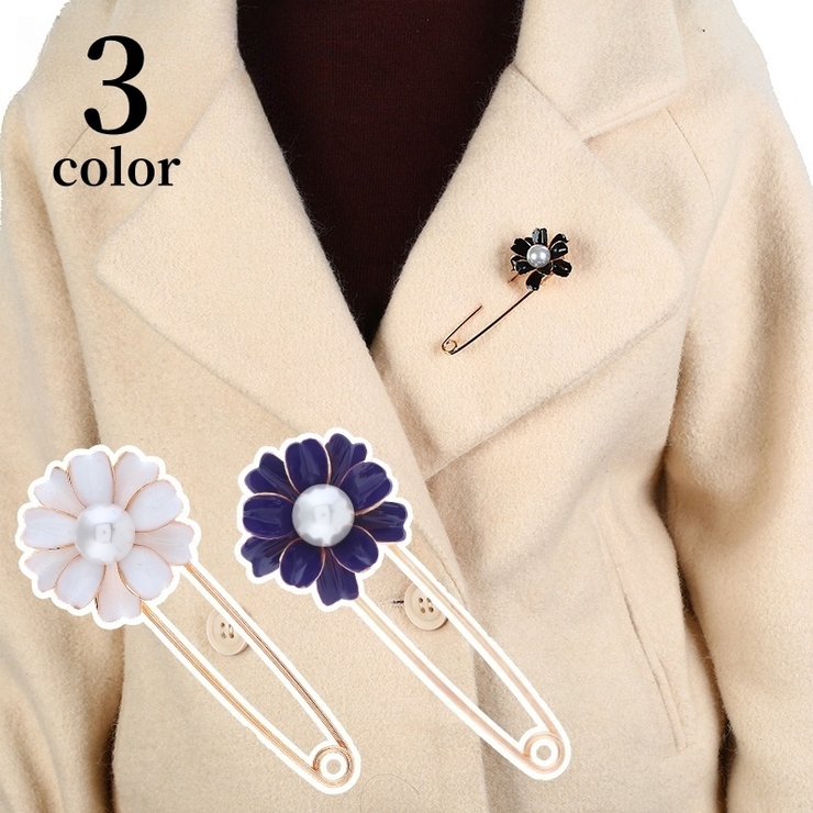 ブローチ ピンブローチ アクセサリー | PlusNao | 詳細画像1 