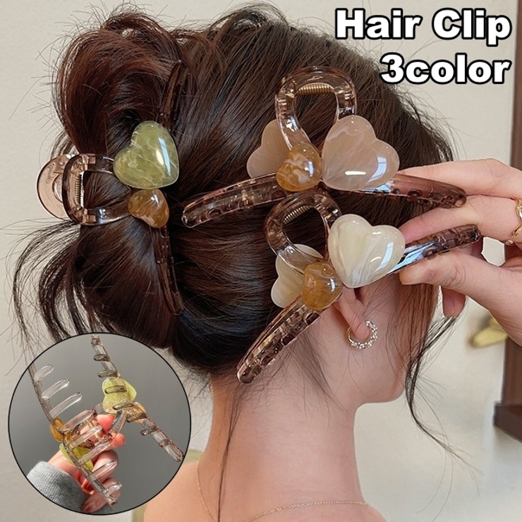 ヘアクリップ バンスクリップ レディース | PlusNao | 詳細画像1 