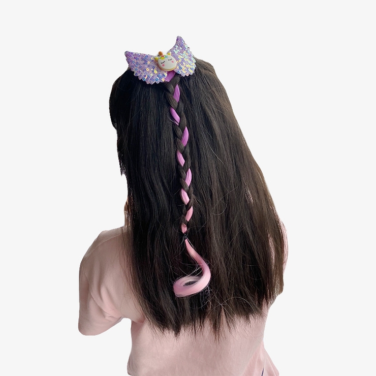 ヘアクリップ 髪留め エクステ付き | PlusNao | 詳細画像4 