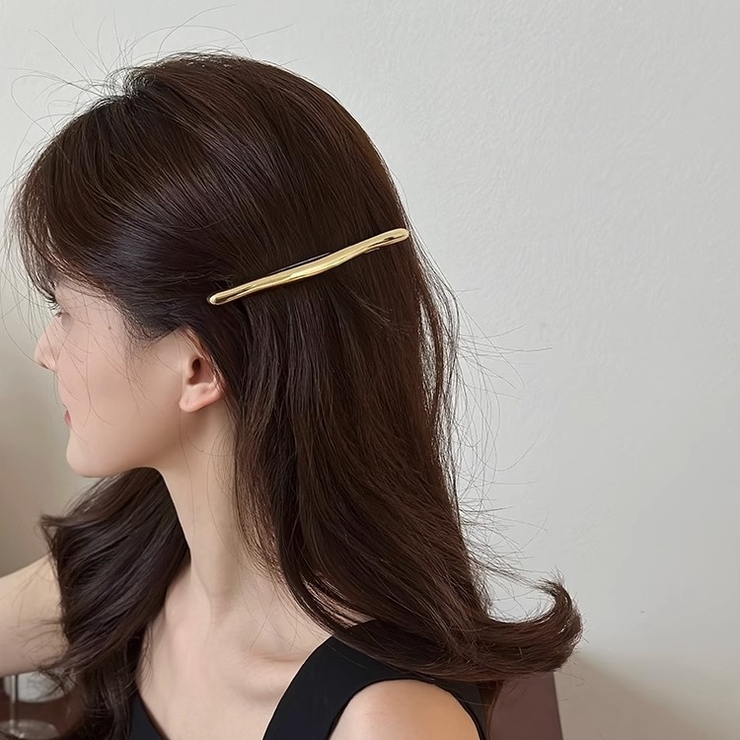 バレッタ ヘアクリップ ヘアアクセサリー | PlusNao | 詳細画像6 