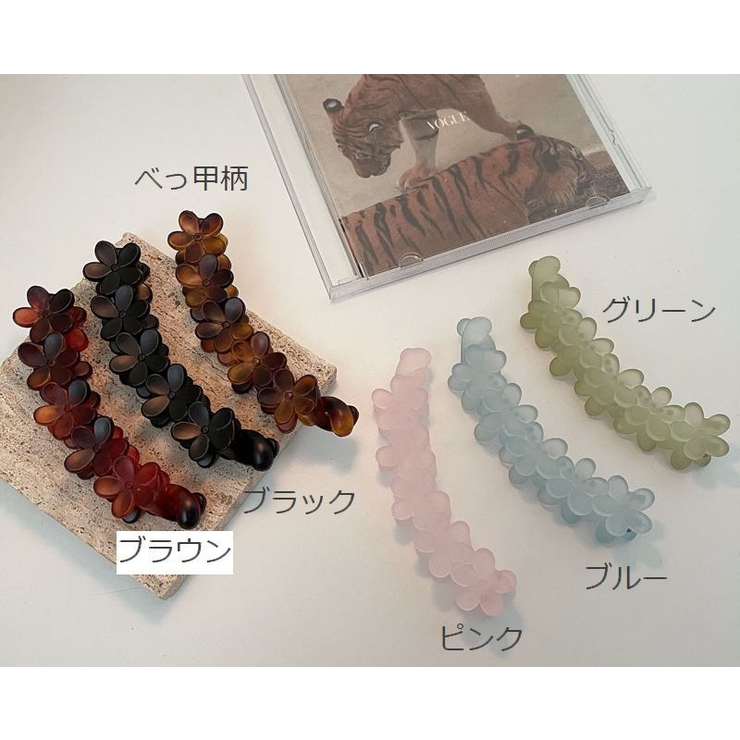 ヘアクリップ バナナクリップ ヘアアクセサリー | PlusNao | 詳細画像12 