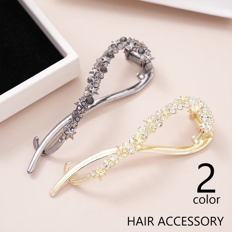 ヘアクリップ ヘアアクセサリー 髪飾り | PlusNao | 詳細画像1 