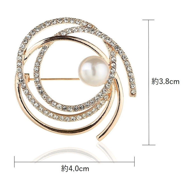 ピンブローチ レディース アクセサリー | PlusNao | 詳細画像9 