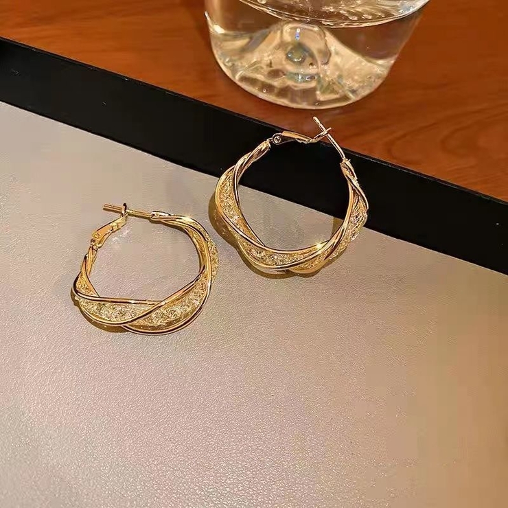 フープピアス レディース アクセサリー | PlusNao | 詳細画像8 