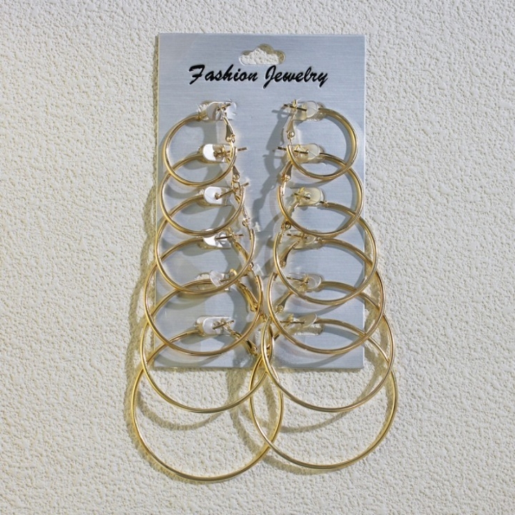 フープピアス 6ペアセット レディース | PlusNao | 詳細画像3 