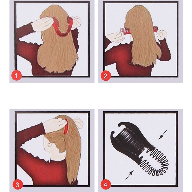 ヘアクリップ テールクリップ 挟むだけ | PlusNao | 詳細画像3 