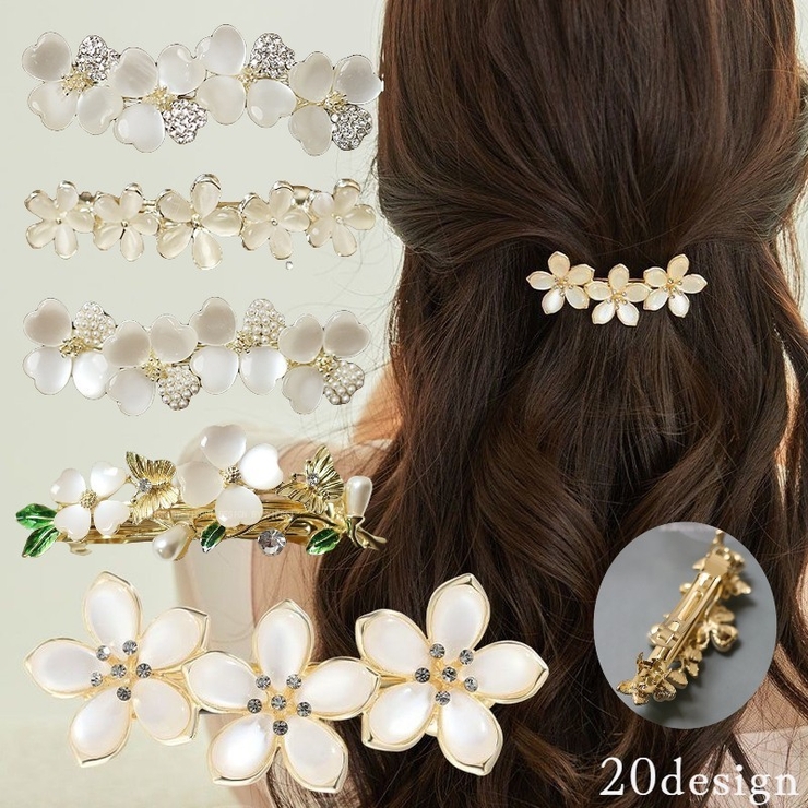 バレッタ ヘアアクセサリー レディース | PlusNao | 詳細画像1 