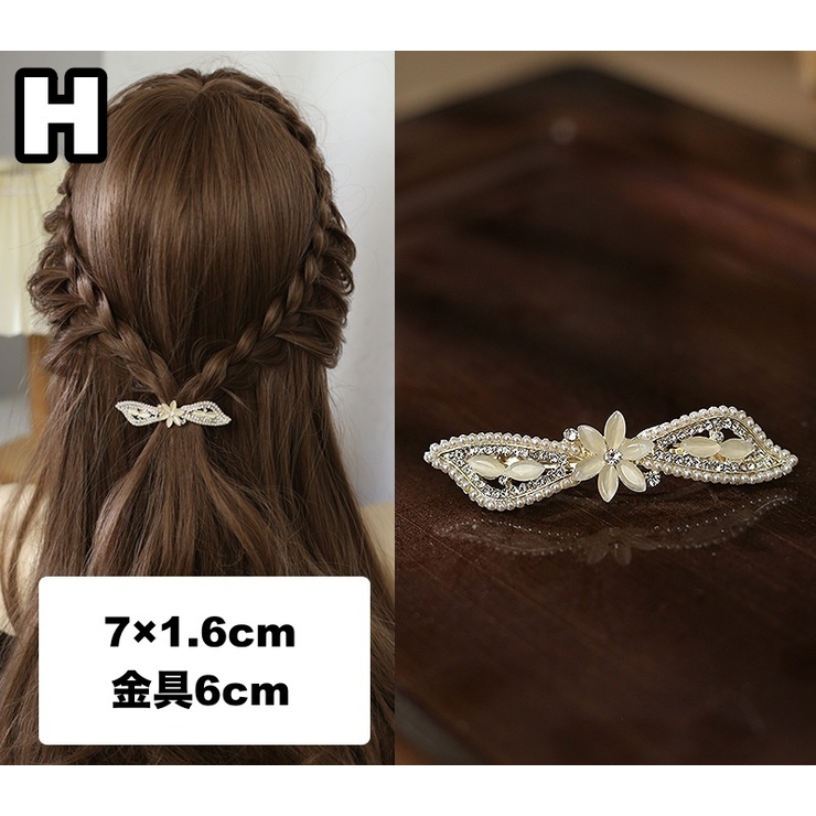 バレッタ ヘアアクセサリー レディース | PlusNao | 詳細画像11 