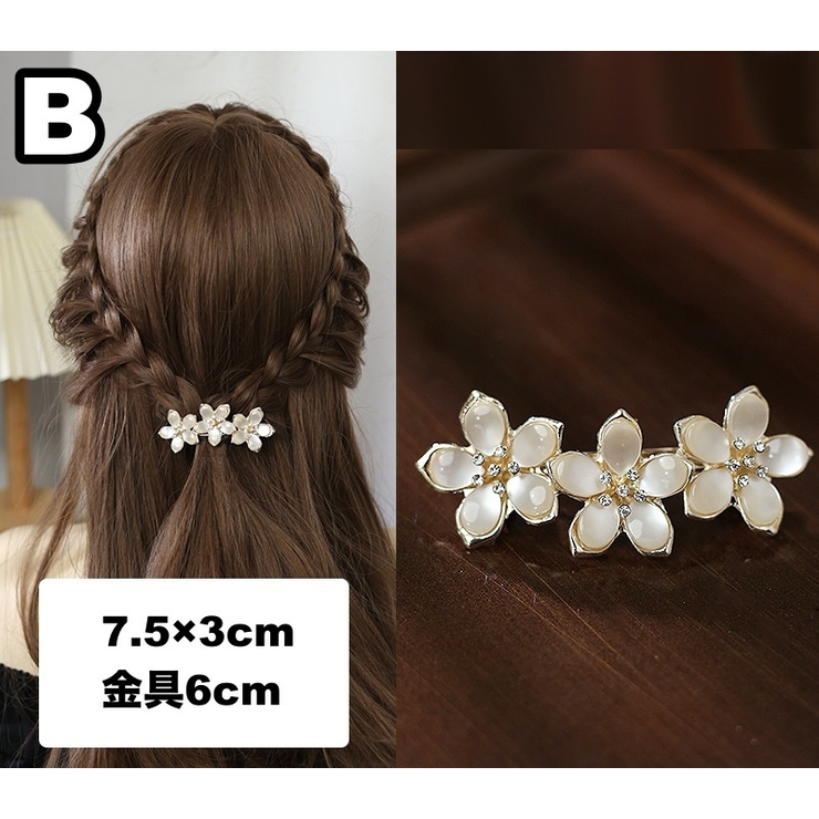 バレッタ ヘアアクセサリー レディース | PlusNao | 詳細画像5 