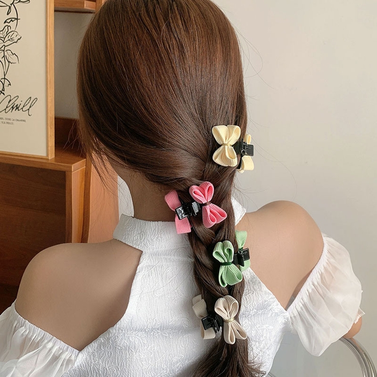 ヘアクリップ 2個セット バンスクリップ[品番：FQ000199295