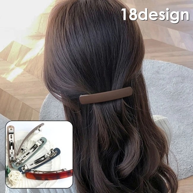 バレッタ ヘアクリップ ヘアアクセサリー | PlusNao | 詳細画像1 