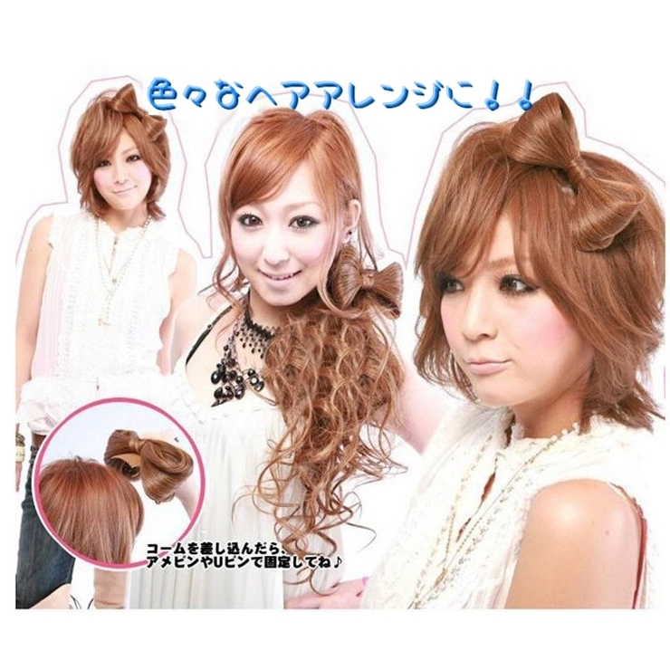 ヘアクリップ リボンウィッグ クリップ | PlusNao | 詳細画像3 
