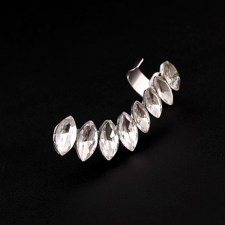 スタッドピアス イヤーカフ付き レディース | PlusNao | 詳細画像5 