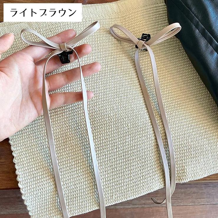 ヘアクリップ リボンクリップ 2個セット | PlusNao | 詳細画像4 