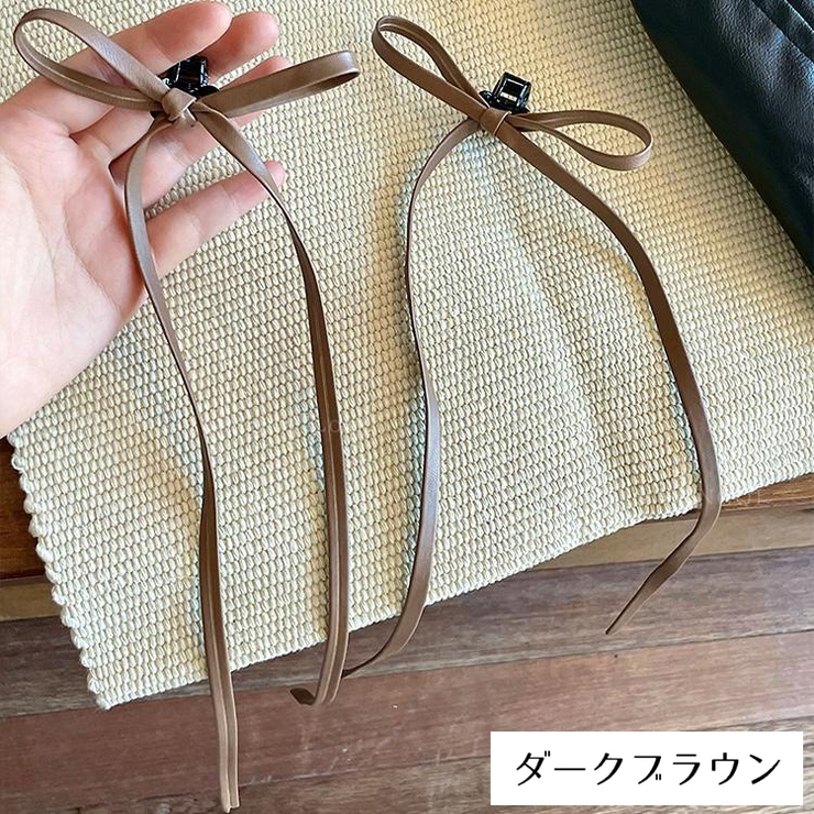 ヘアクリップ リボンクリップ 2個セット | PlusNao | 詳細画像5 