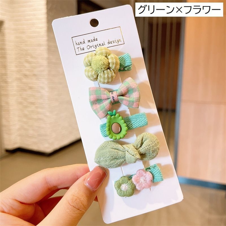 ヘアクリップ 5点セット キッズ | PlusNao | 詳細画像11 