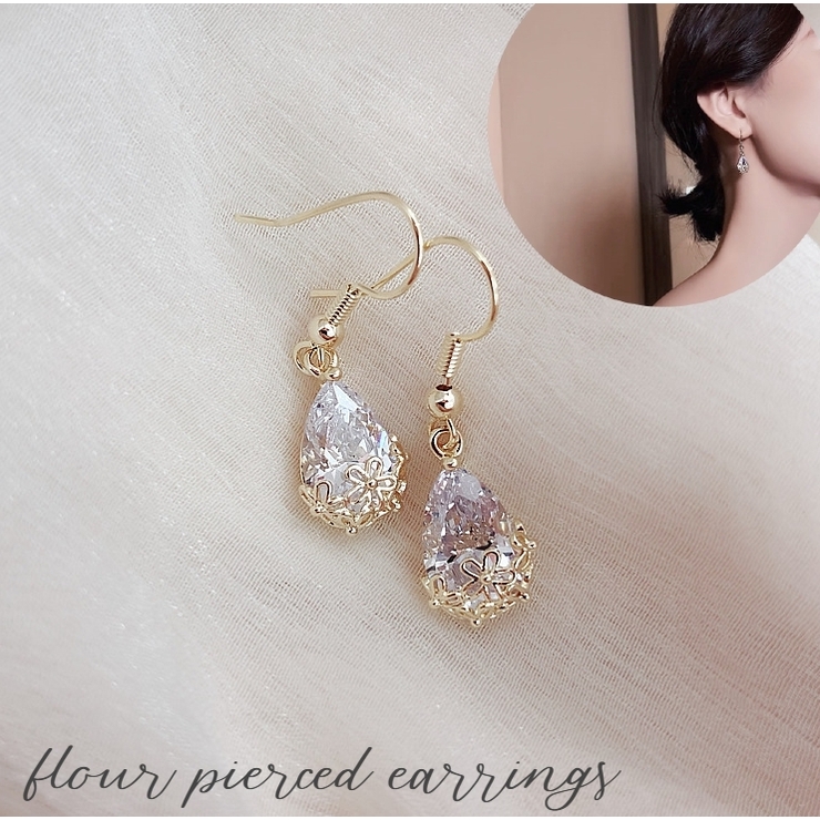 フックピアス レディース アクセサリー | PlusNao | 詳細画像1 