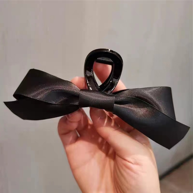 バンスクリップ リボン付き ヘアクリップ | PlusNao | 詳細画像5 