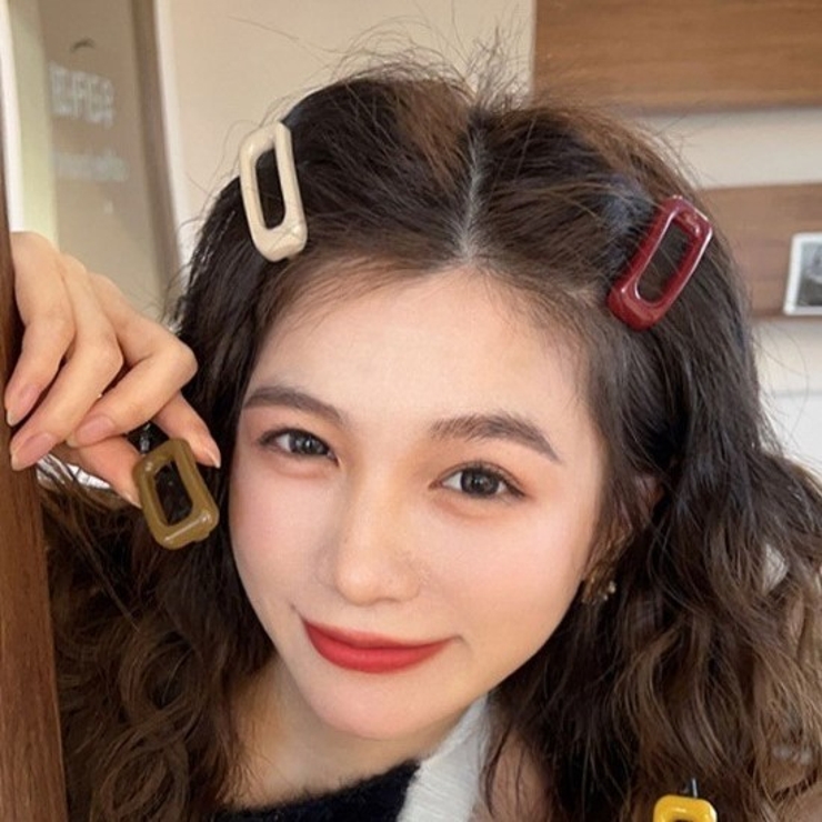 ヘアクリップ 髪留め 同色4個セット | PlusNao | 詳細画像5 