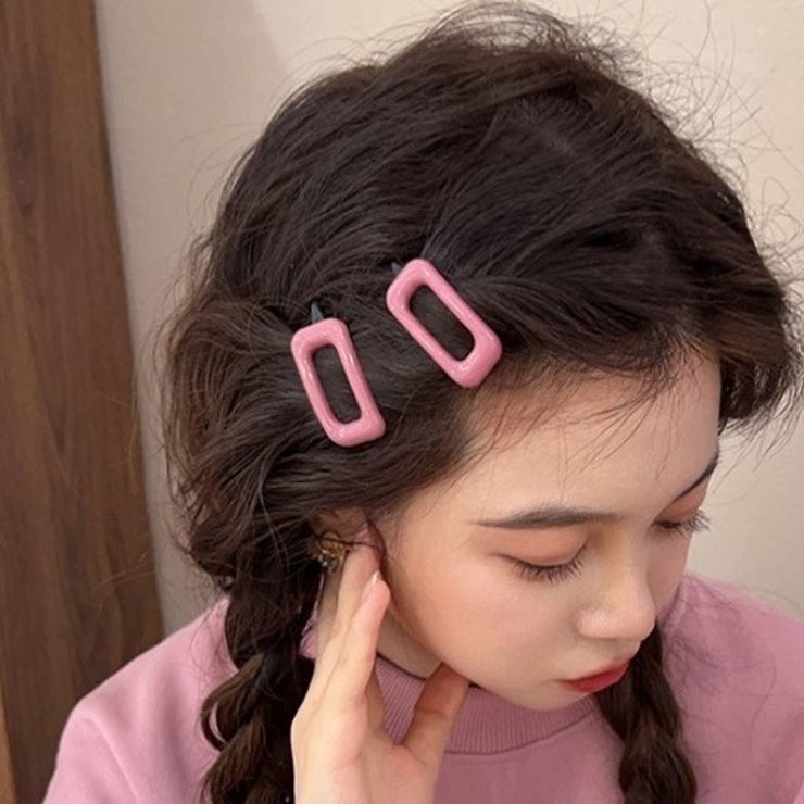 ヘアクリップ 髪留め 同色4個セット | PlusNao | 詳細画像9 