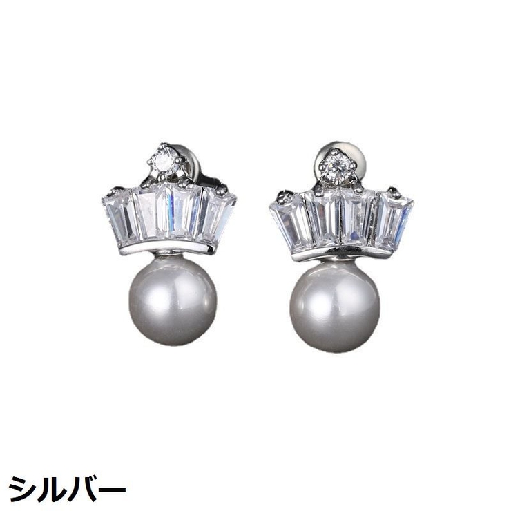 スタッドピアス レディース アクセサリー | PlusNao | 詳細画像5 