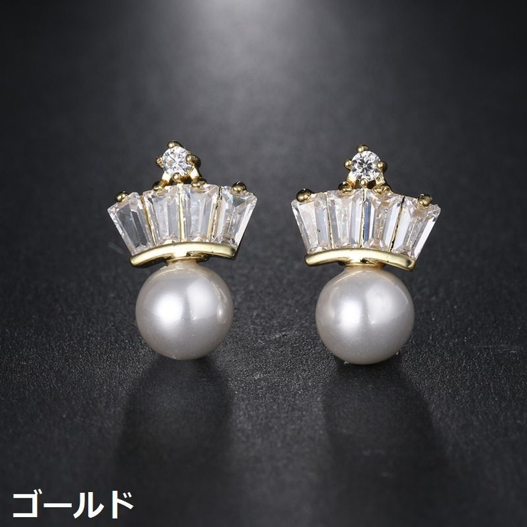 スタッドピアス レディース アクセサリー | PlusNao | 詳細画像6 