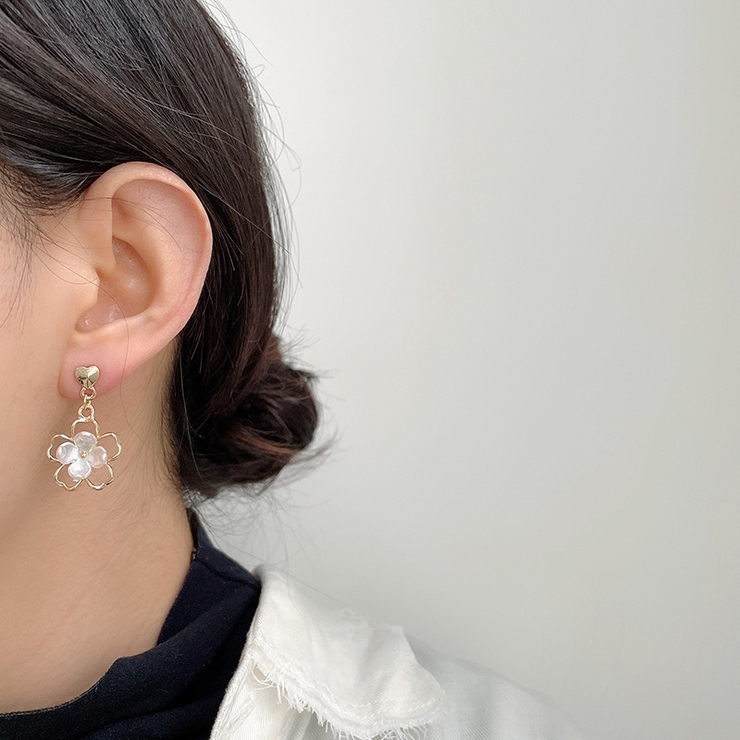 スタッドピアス レディース アクセサリー | PlusNao | 詳細画像2 