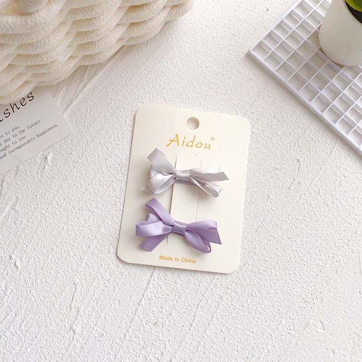 ヘアクリップ 髪留め 2個セット | PlusNao | 詳細画像5 