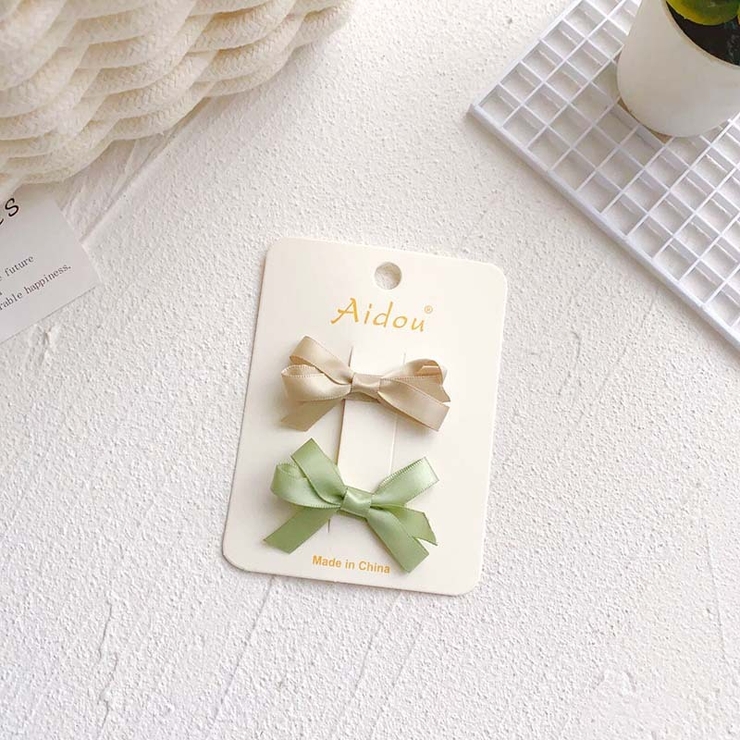 ヘアクリップ 髪留め 2個セット | PlusNao | 詳細画像6 