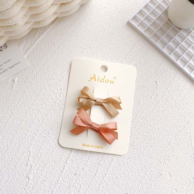 ヘアクリップ 髪留め 2個セット | PlusNao | 詳細画像7 