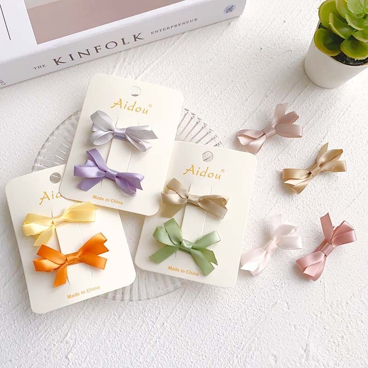 ヘアクリップ 髪留め 2個セット | PlusNao | 詳細画像9 