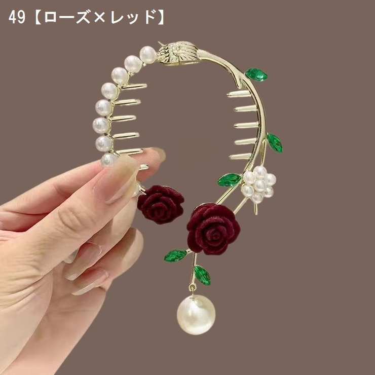 ヘアクリップ ヘアアクセサリー レディース | PlusNao | 詳細画像15 