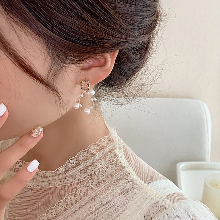 スタッドピアス キャッチピアス レディース | PlusNao | 詳細画像2 