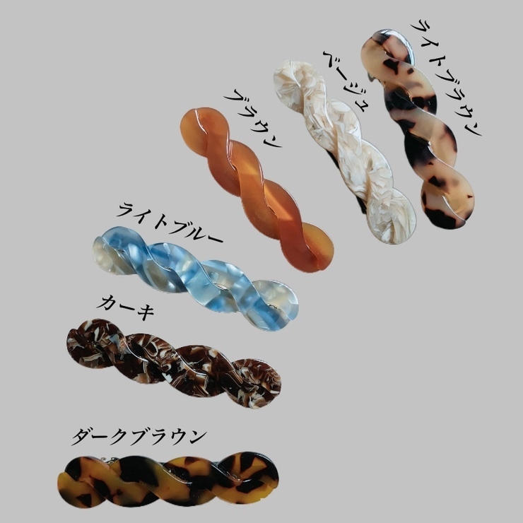 バレッタ ヘアクリップ ヘアアクセサリー | PlusNao | 詳細画像10 