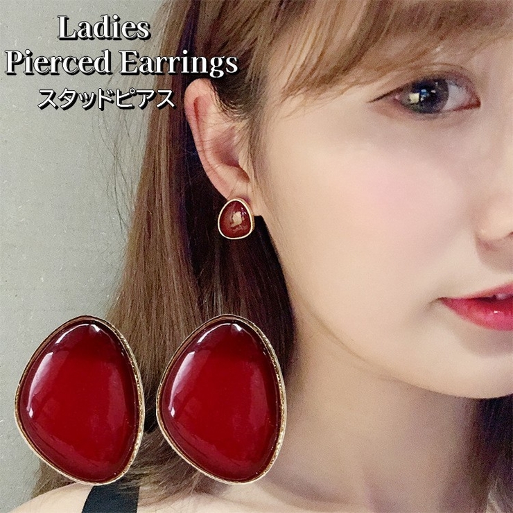 スタッドピアス キャッチピアス レディース | PlusNao | 詳細画像1 