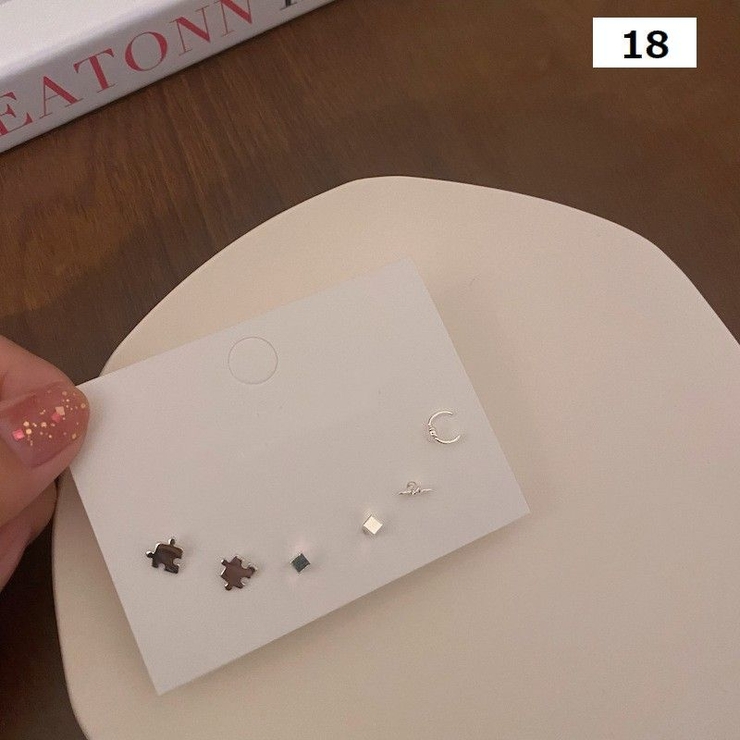 スタッドピアス 3ペアセット アクセサリー | PlusNao | 詳細画像15 