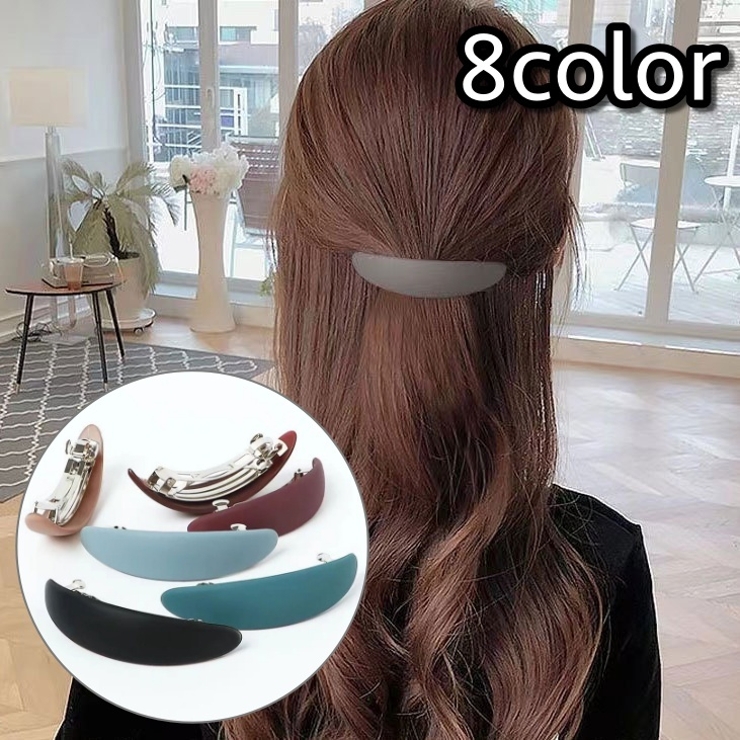 バレッタ ヘアクリップ ヘアアクセサリー | PlusNao | 詳細画像1 
