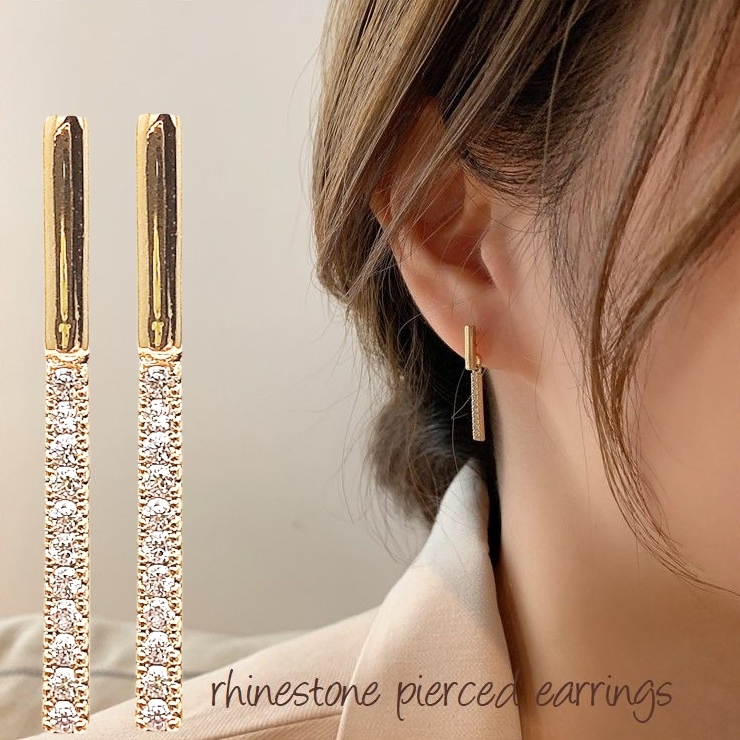 スタッドピアス レディース アクセサリー | PlusNao | 詳細画像1 