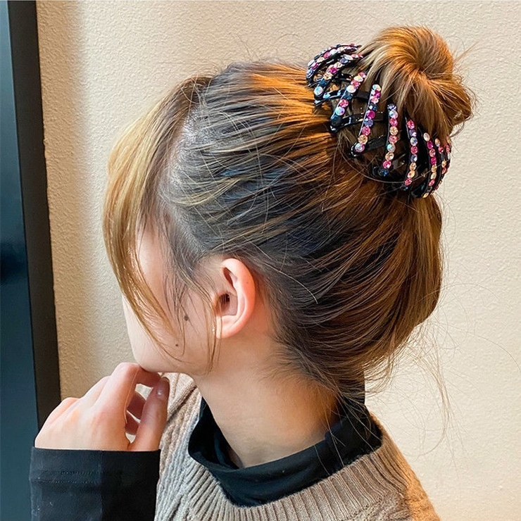 ヘアクリップ ヘアリング 髪留め | PlusNao | 詳細画像6 