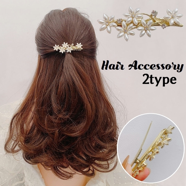 ヘアクリップ レディース ヘアアクセサリー | PlusNao | 詳細画像1 