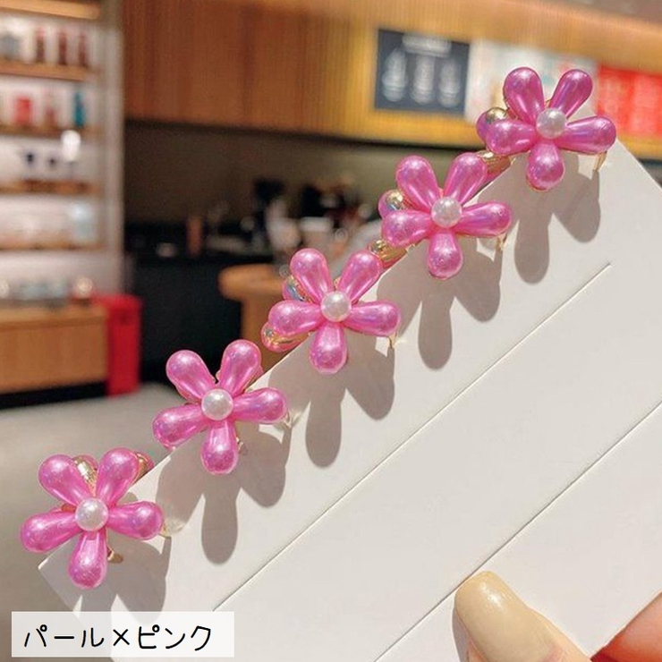 ヘアクリップ 4個セット フラワー | PlusNao | 詳細画像11 