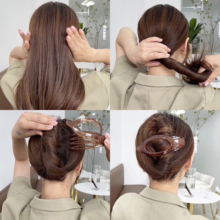 ヘアクリップ サイドバンスクリップ レディース | PlusNao | 詳細画像8 