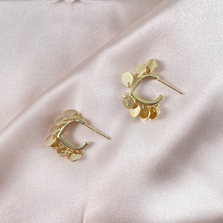 イヤリング イヤークリップ ノンホールピアス | PlusNao | 詳細画像7 