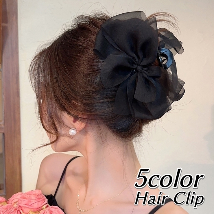 バンスクリップ ヘアクリップ ヘアアクセサリー | PlusNao | 詳細画像1 