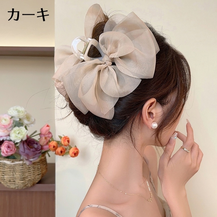 バンスクリップ ヘアクリップ ヘアアクセサリー | PlusNao | 詳細画像13 