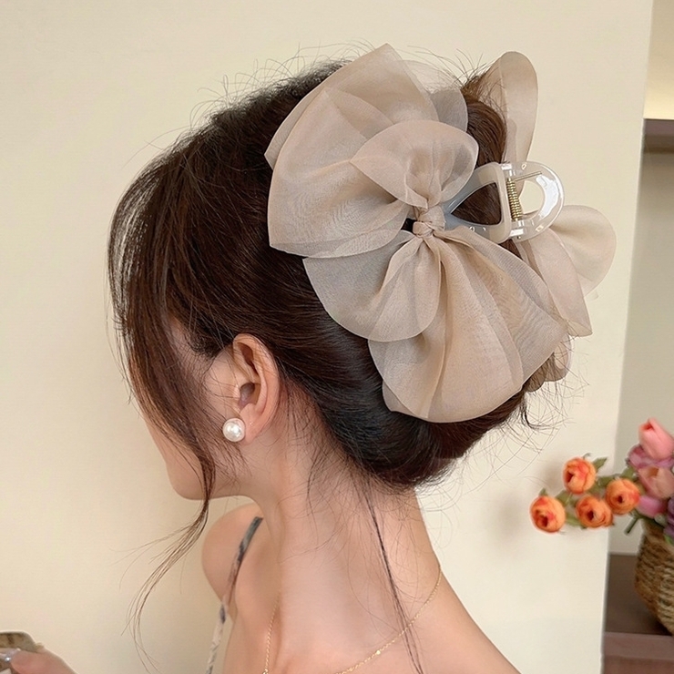 バンスクリップ ヘアクリップ ヘアアクセサリー | PlusNao | 詳細画像2 